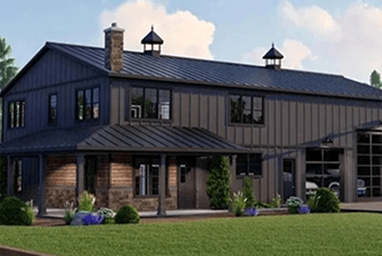 Custom Metal Garage